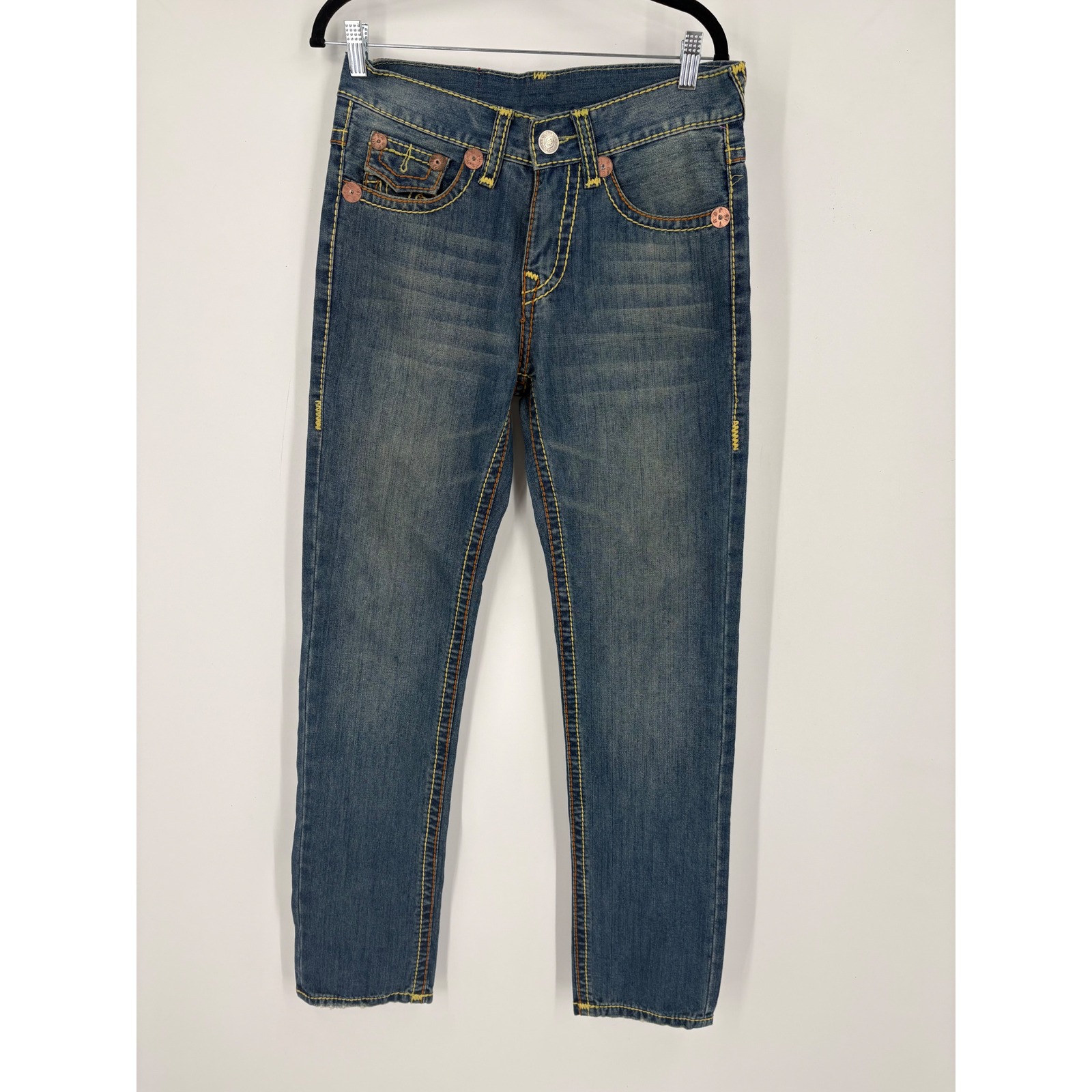 True Religion Billy Super T Jeans Men 30 Rare Y2k Blue Denim